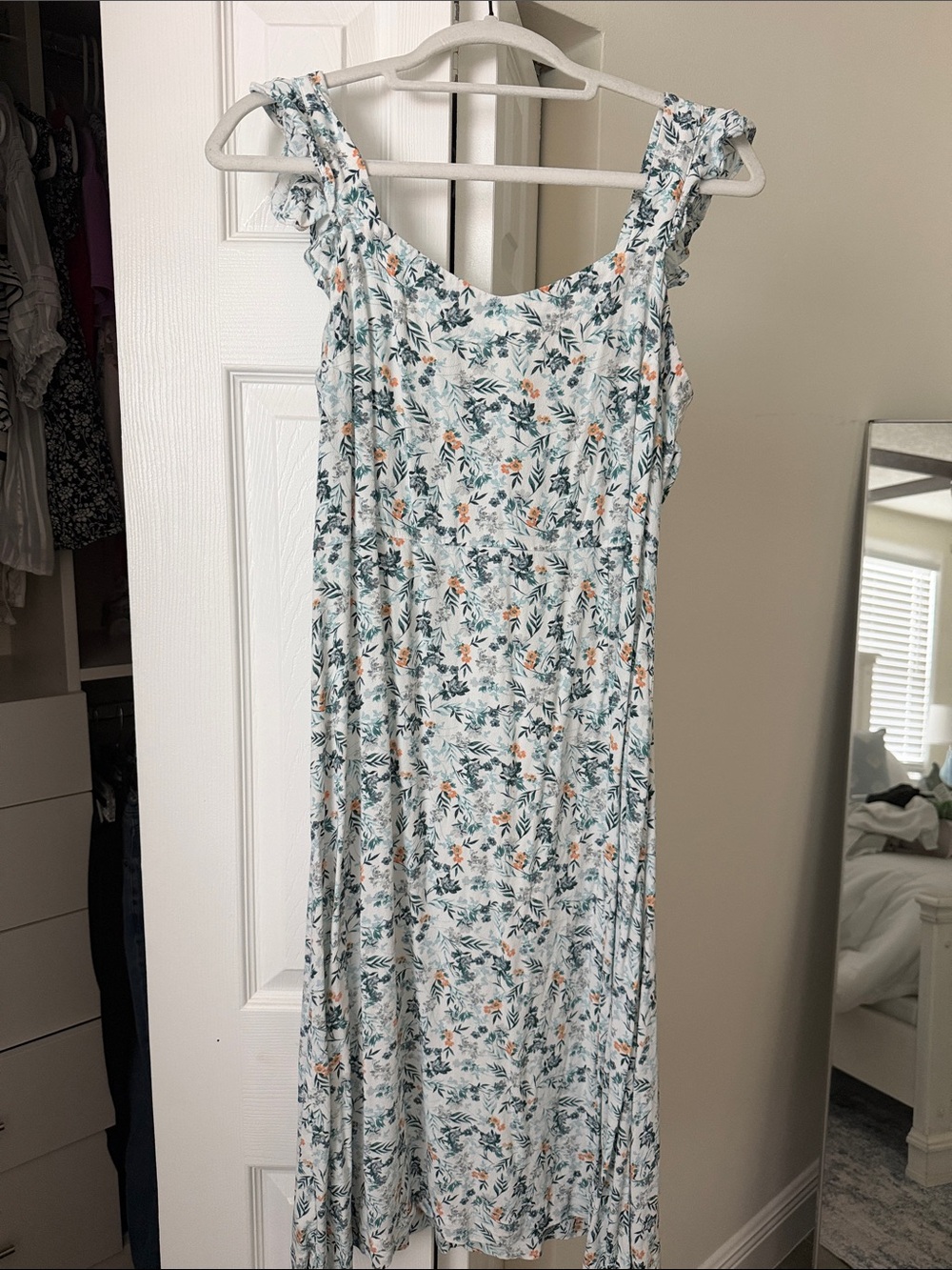 Floral Loft Midi Dress